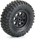 Pro-Line Rad 1:30, Reifen BFG Krawler T/A KX, schwarze Felge Icon Nuevo (4): Axial SCX30