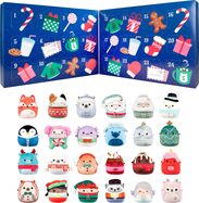 Squishmallows Micromallows 24-dňový plyšový adventný kalendár