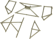Arrma rám karosérie Gun Metal