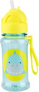 SKIP HOP Zoo tritan Fľaša so slamkou 355ml Žralok 12m+