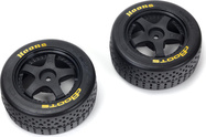 Arrma koleso s pneu dBoots Hoons 35/085 2.4 zlatá (2)