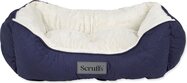 Pelech Scruffs Wilton Box Bed modrý M 60x50cm