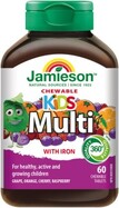 Jamieson Multi Kids tabletas masticables multivitamínicas para niños 60tbl.