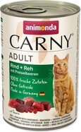 Konzerva Animonda Carny Adult hovädzie a divina s brusnicami 400g