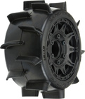Pro-Line koleso 2.8", pneu Sand Paw LP, disk Raid H12 čierny (2)