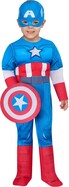 CAPTAIN AMERICA dětský kostým velikost (98-104cm)dlx