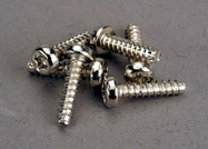 Traxxas skrutka krížová 3x12mm polguľatá hlava zink. (6)
