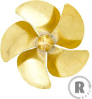 Raboesch lodná skrutka tr.168 25mm M3 5-listý pravý