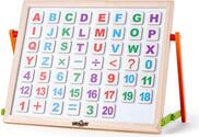 Woody Magnetická tabuľka s ABC na stôl