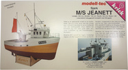 Modell-Tec MS Jeanett 1:25 kit