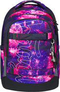 BAAGL Zaino scolastico Skate Max Galaxy