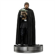 Iron Studios Star Wars: A Mandalorian - Luke Skywalker és Grogu Art Scale 1/10