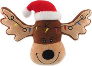 Hračka Dog Fantasy Winter Tale Hlava sob plyš pískací 23cm
