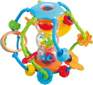 Sonaglio/palla educativa in plastica 15cm