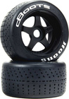 Arrma koleso s pneu dBoots Hoons 53/100 2.9 strieborná (2)