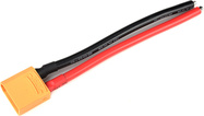 Konektor pozlátený XT-90 prístroj s káblom 10AWG 12cm