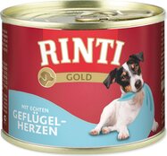 Konzerva Rinti Gold Adult hydinové srdce 185g