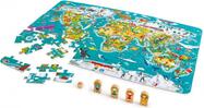 Hape Kinderpuzzle - Weltkarte 2 in 1