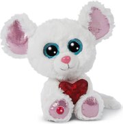 NICI Glubschis plyš Myška Luvi Nubi 15cm, GREEN