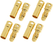 Konektor pozlátený 3.5mm (4 páry)