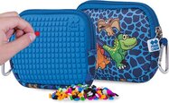 PIXIE CREW univerzálne puzdro DINO MODRÉ