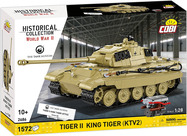 Cobi 2686 II WW Tiger II King Tiger (KTV2), 1:28, 1572 k