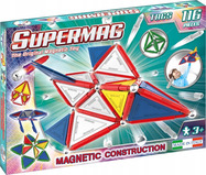 SUPERMAG magnetická stavebnica Tags primary 116ks