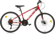 Dino Bikes - Kinderfahrrad 24" 424US-06D -AURELIA rot mit Gängen