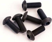 Traxxas винт с вътрешен шестостен M3x8mm полукръгла глава (6)