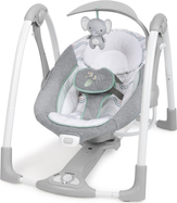 INGENUITY Hojdačka konvertibilná s adaptérom vibrujúca s melódiou Swell™ 2v1 0m+, do 9 kg