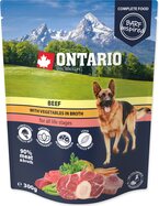 Kapsička Ontario hovädzie so zeleninou vo vývare 300g