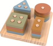 2Kids Toys Nasadzovanie Farebné tvary