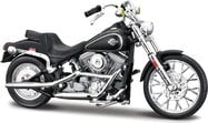 Maisto - HD - Motocykel - 1984 FXST Softail, blister box, 1:18
