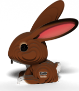 EUGY Králík 3D kartonová skládačka