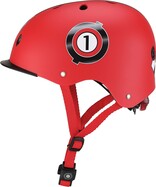 Globber Kinderhelm Elite New Red Racing XS/S (48-53 cm)