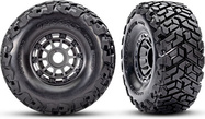 Traxxas koleso 2.2/3.2", disk sivý, pneu Maxx Slash belted (pár)