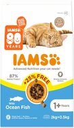 Hrană IAMS Cat Adult Ocean Fish 2kg + 500g GRATUIT