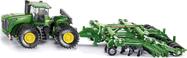 SIKU Farmer - Traktor John Deere 9630 s bránami Amazone Centaur 1:87