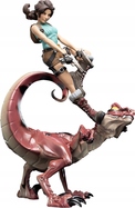 Weta Workshop Tomb Raider - Lara Croft &amp;amp; Raptor Figure Mini Epics