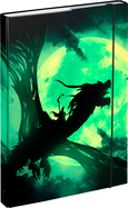 Tafel für Schulhefte A4 Drache