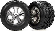 Traxxas roue 2.8", disque All-Star argenté, 19mm, pneu Talon (paire)
