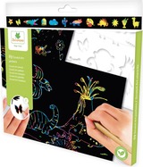 Sycomore Scratch Art - vyškrabávání podle šablony