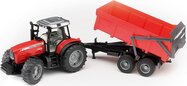 Bruder 02045 Traktor Massey Ferguson 7480 s prívesom