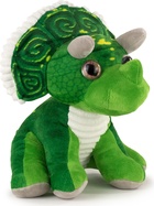 Dinosaur triceratops zelený plyšová hračka 27cm