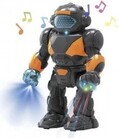 Robot chodiaci plast 22cm na batérie so svetlom a zvukom 18x24,5x9cm
