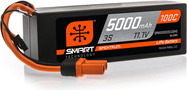 Spectrum Smart LiPo 11.1V 5000mAh 100C HC IC5