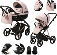ADAMEX Kočík kombinovaný Quantum Special Edition Pink/Rosegold