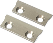 TLR Schutzplatte Chassis hinten, Aluminium: 22 5.0