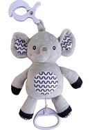 Slon babyted naťahovací plyš 30cm záves na postieľku/kočík