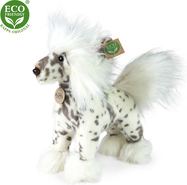 Câine cu crestă chinezească de pluș în picioare 25 cm ECO-FRIENDLY